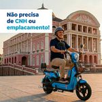 bicicleta elétrica gicin sk8 aro 14 500wh 48v azul (mp)