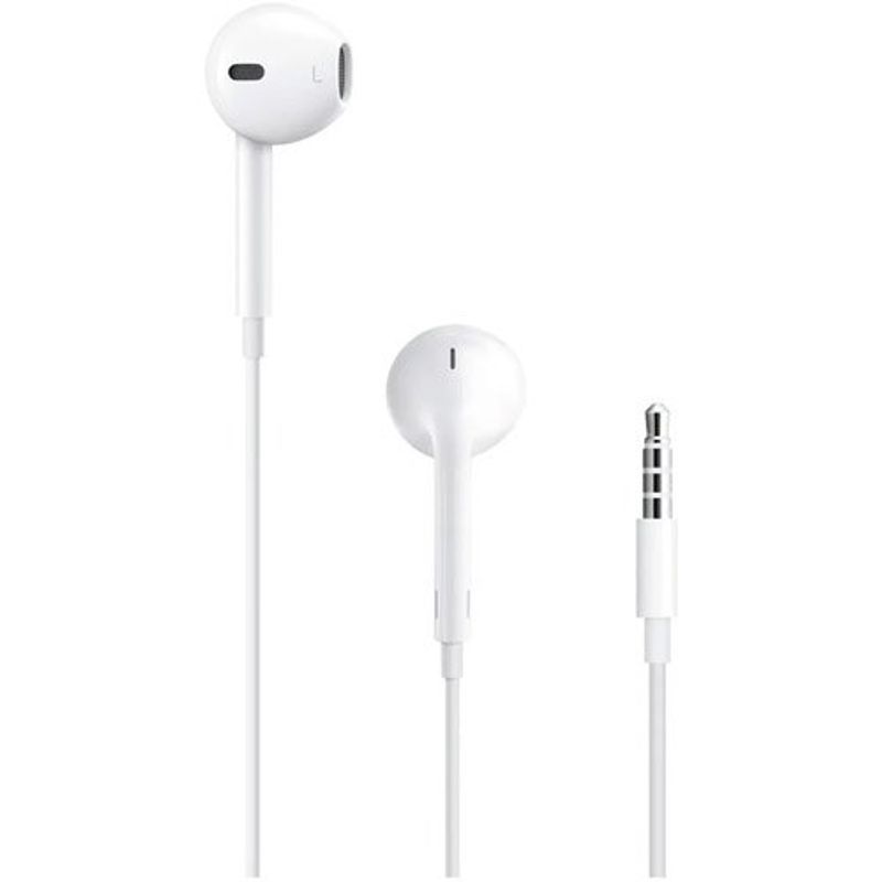 apple earpods com fio 3,5mm branco at-bi