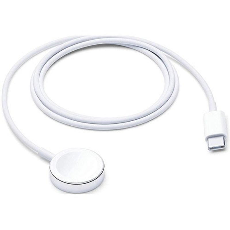 apple cabo de carregamento para apple watch usb-c 1 metro branco at-bi