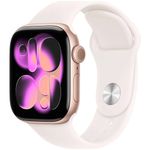 apple watch series 11 com gps 46mm ouro rosa at-bi