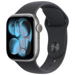 apple watch série 11 jet black 42mm gray prata e-bi
