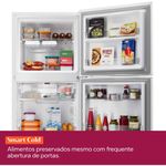geladeira brastemp frost free duplex 385 litros 127v branco brm46mbana