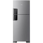 geladeira consul frost free duplex 410 litros 127v inox crm50mkana