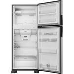 geladeira consul frost free duplex 410 litros 127v inox crm50mkana