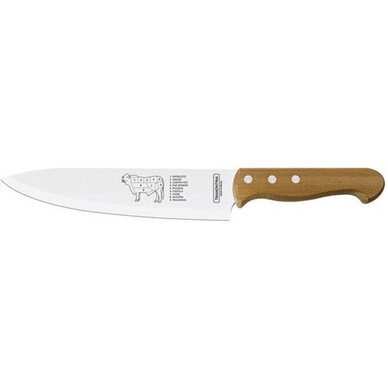 kit churrasco tramontina 3 peças inox 22398001