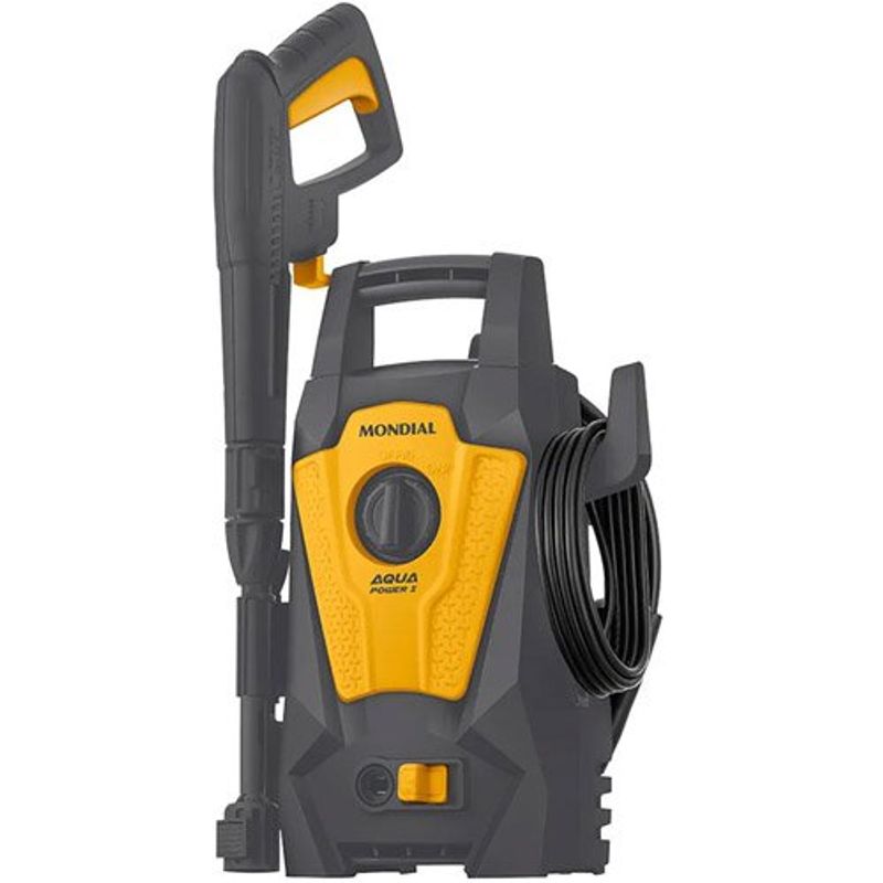 lavadora de pressão mondial 127v 1400w 1600ppsi amarelo e preto lap-01-gy