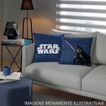 capa de almofada bella&co vader star wars 45x45cm (mp)