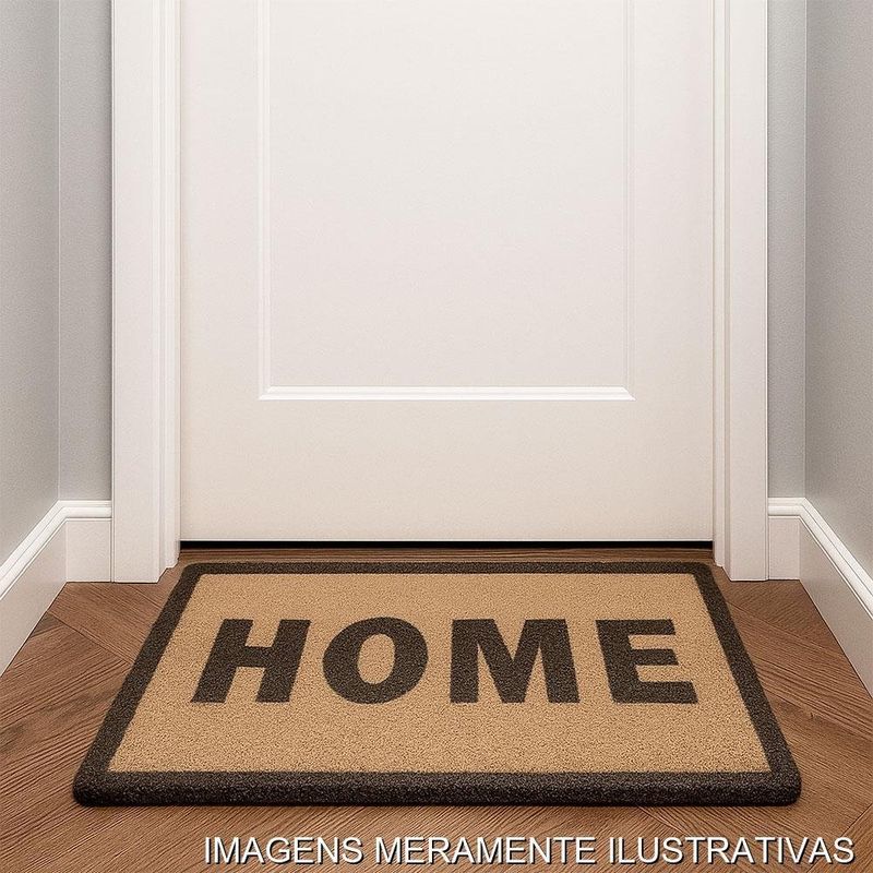 tapete bella&co capacho vinil home 40x60cm (mp)