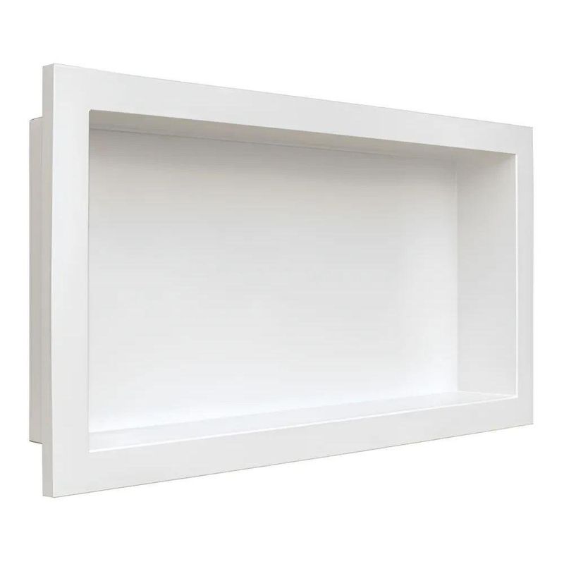 nicho para embutir architech 30x60cm branco (mp)