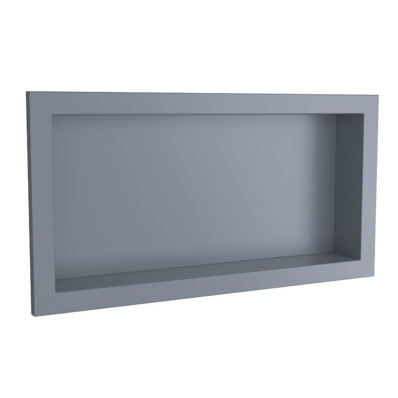nicho para embutir architech 30x60cm cinza urbano (mp)