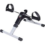 bicicleta portátil para exercício todo pedal preto e-bi