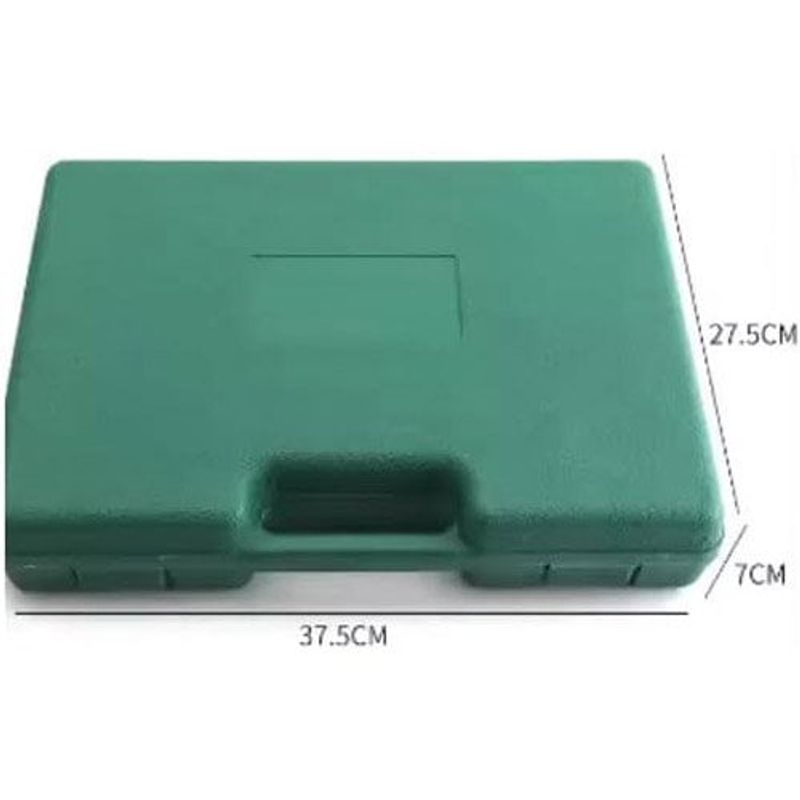 ferramentas para jardinagem 10 peças ezfocus com maleta verde e-bi