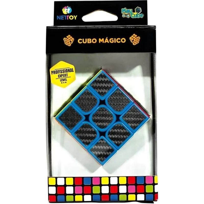cubo mágico playcube antiderrapante profissional nettoy net1840