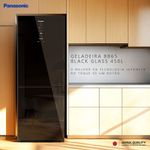 geladeira panasonic frost free inverter 467 litros 127v preto bb65gv7ba