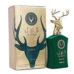 perfume árabe unissex lattafa al noble safeer edp 100ml (mp)