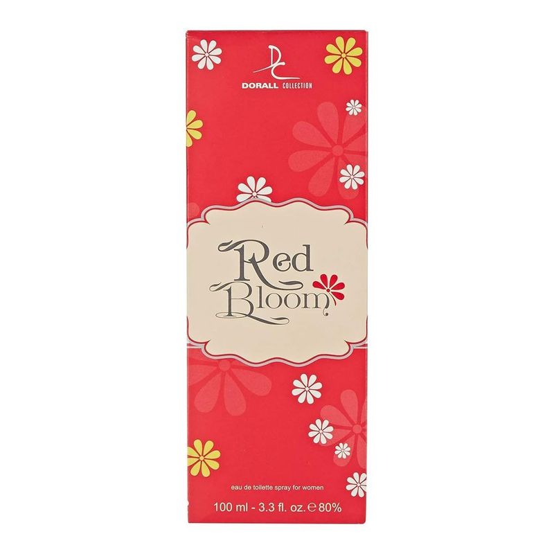 perfume feminino dorall collection red bloom edt 100ml (mp)