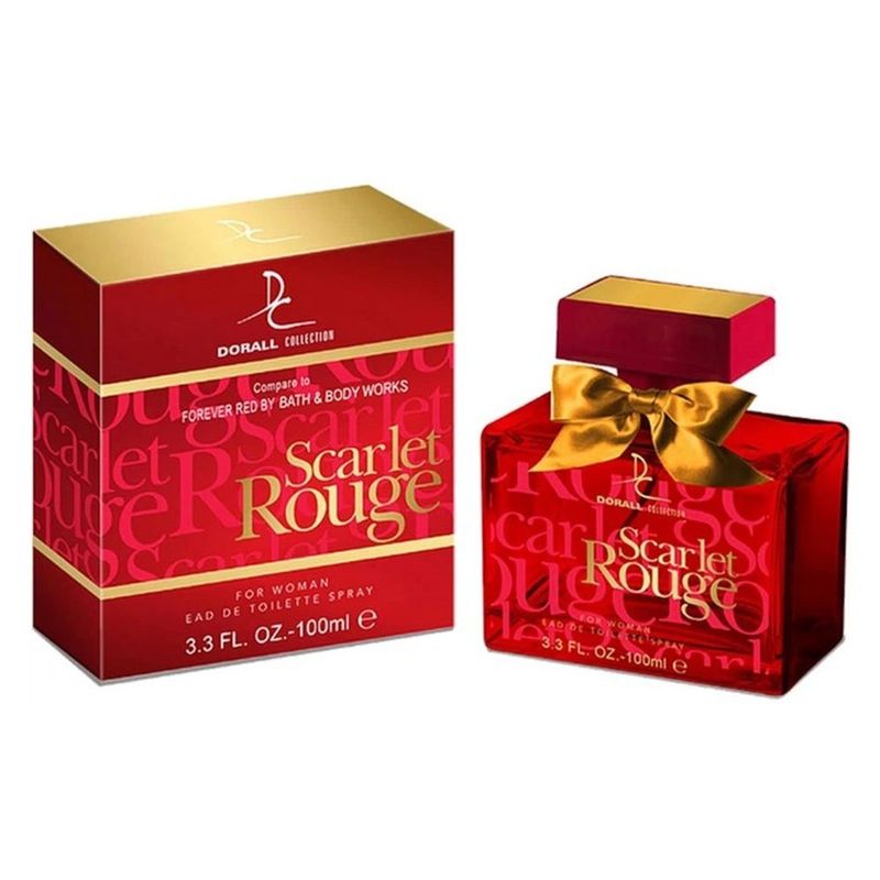 perfume feminino dorall collection scarlet rouge edt 100ml (mp)