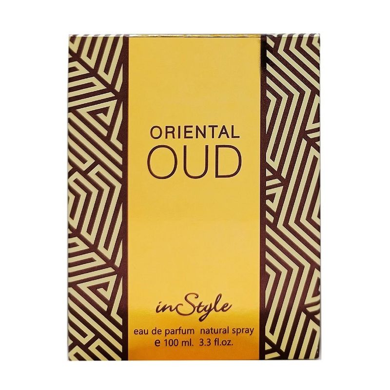 perfume unissex instyle oriental oud edp 100ml (mp)