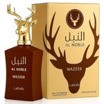 perfume árabe unissex lattafa al noble wazeer edp 100ml (mp)
