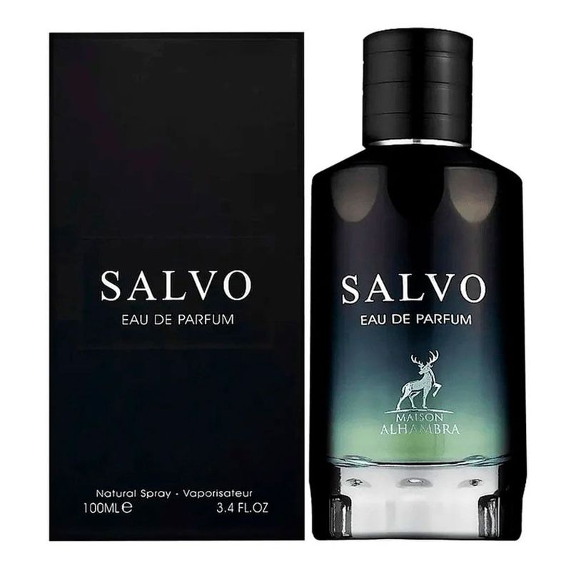 perfume árabe masculino maison alhambra salvo edp 100ml (mp)