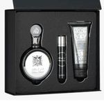 kit perfume árabe masculino lattafa fakhar black 100ml mini 50ml gel 100ml (mp)