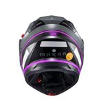 capacete texx escamoteável gladiator v3 makan cinza e rosa 62 (mp)