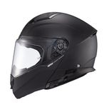 capacete texx escamoteável kratos sólido preto fosco 61 (mp)