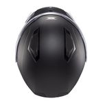 capacete texx escamoteável kratos sólido preto fosco 61 (mp)