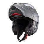 capacete texx escamoteável kratos sólido titânio fosco 58 (mp)