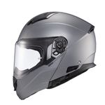capacete texx escamoteável kratos sólido titânio fosco 60 (mp)