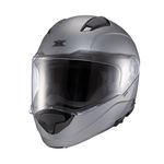 capacete texx escamoteável kratos sólido titânio fosco 60 (mp)
