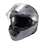 capacete texx escamoteável kratos sólido titânio fosco 60 (mp)