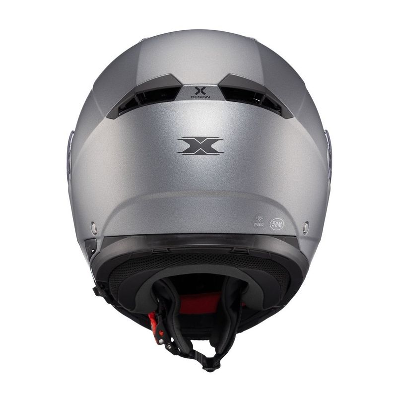 capacete texx escamoteável kratos sólido titânio fosco 60 (mp)