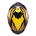 capacete texx spihe maasai laranja e amarelo 60 (mp)