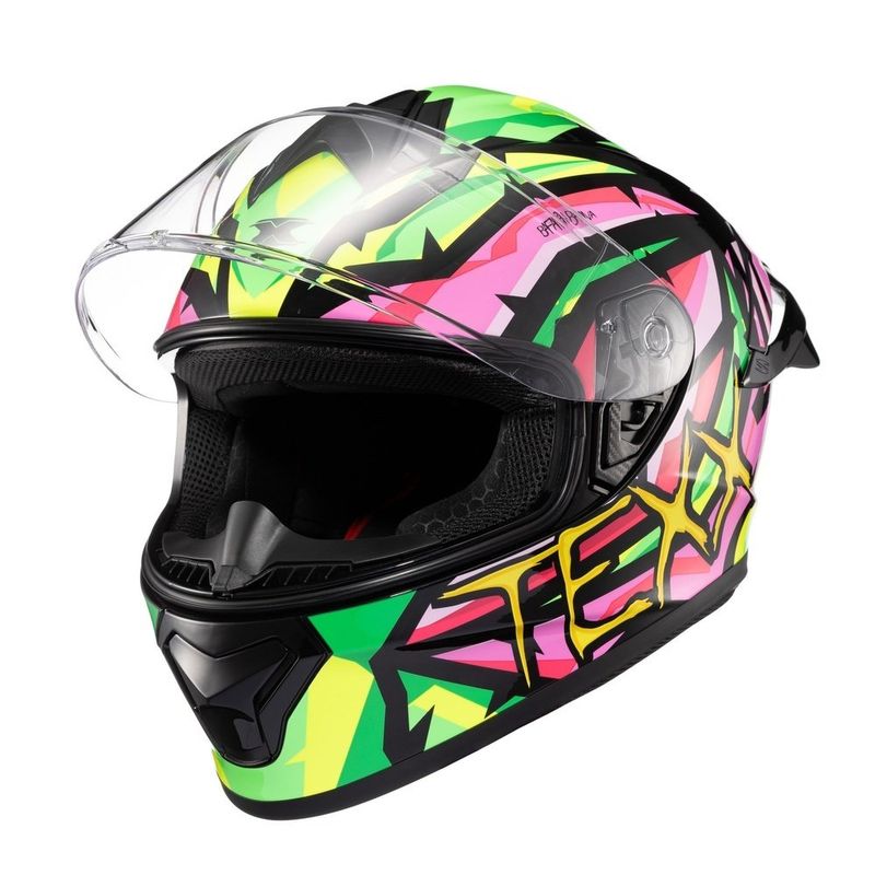 capacete texx spihe maasai verde e rosa 60 (mp)
