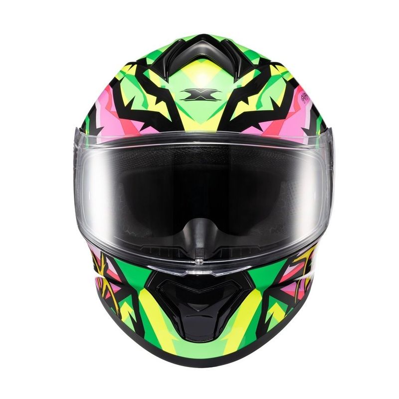 capacete texx spihe maasai verde e rosa 60 (mp)