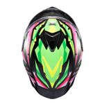capacete texx spihe maasai verde e rosa 60 (mp)