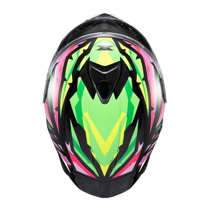 capacete texx spihe maasai verde e rosa 60 (mp)