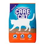 areia higiênica para gatos carecat tradicional fina 10kg (mp)