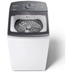 lavadora 14kg braastemp com smart sensor e design compacto branco bwf14abana