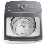 lavadora 14kg braastemp com smart sensor e design compacto branco bwf14abana
