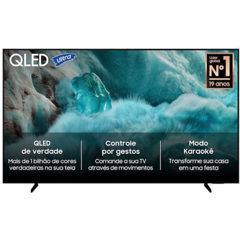 smart tv 4k 55" samsung qled ultra qn55q7faagxzd