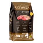 ração para cães adultos confiança 10,1kg (mp)