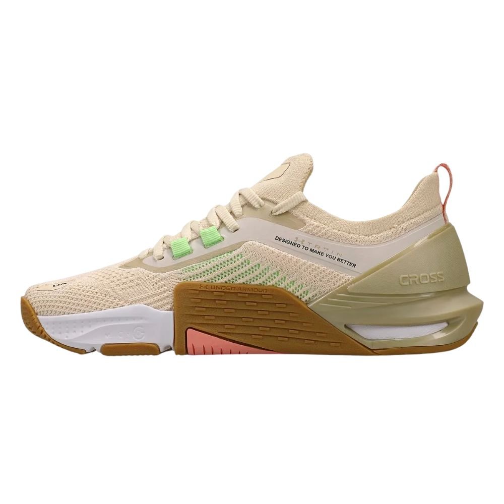Tênis Treino Feminino n°39 Under Armour Tribase Cross 2 SE Verde e
