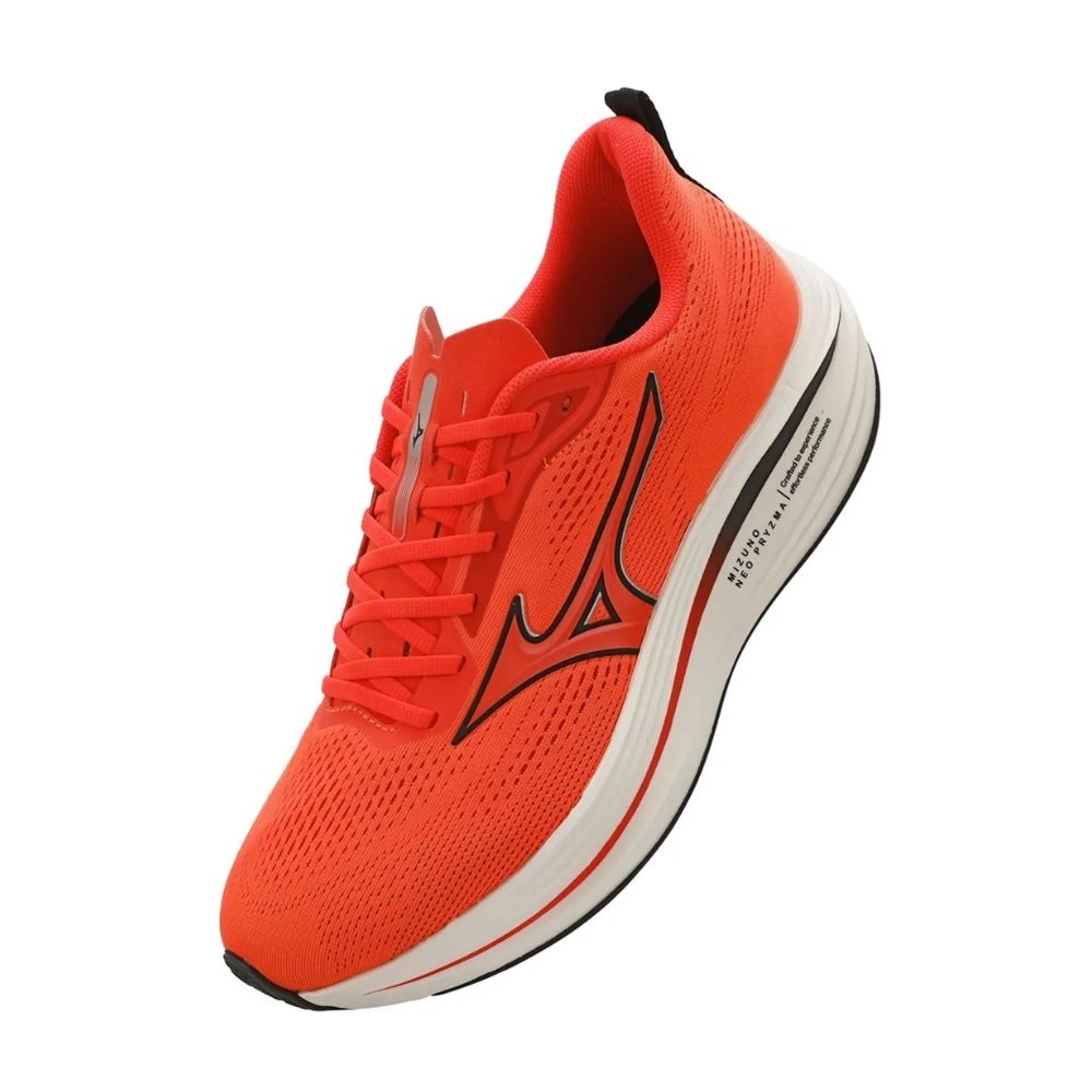Tênis Corrida Masculino N°42 Mizuno Neo Pryzma Laranja
