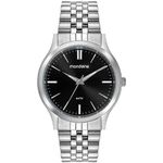relógio masculino mondaine prata 33033g0mvna3