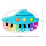 teclado musical buba infantil 21014 (mp)