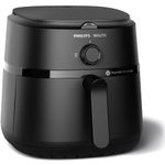 fritadeira philips walita air fryer 6,2 litros série 1000xl na130/00 cor preta