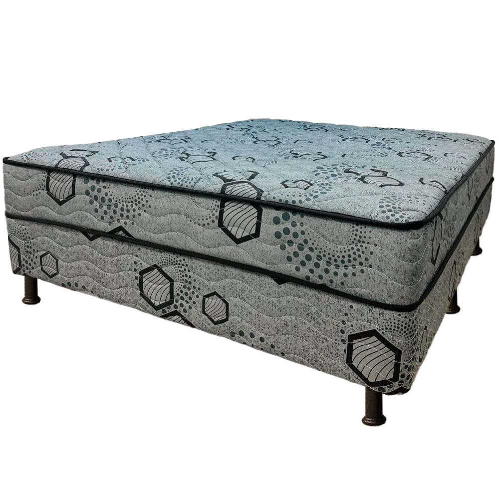 Cama Box Casal Pelmex Montreal Espuma D28 138x188x55cm