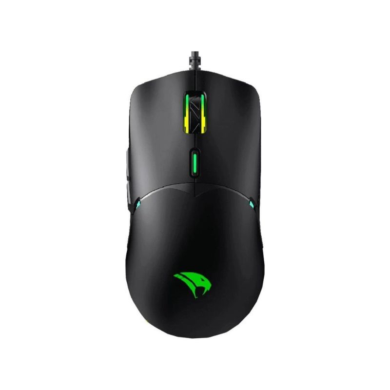 kit teclado mouse mousepad e headset viper pro naja rgb usb 419 (mp)